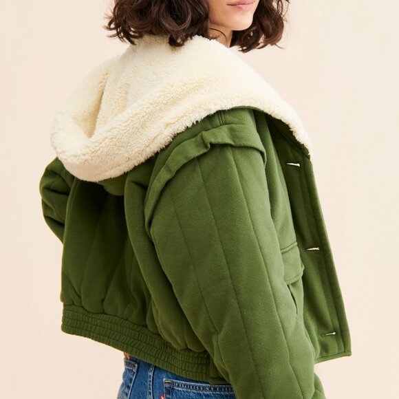 NWT - Free People Filipa Army Jacket  - Size XS - Picture 3 of 7